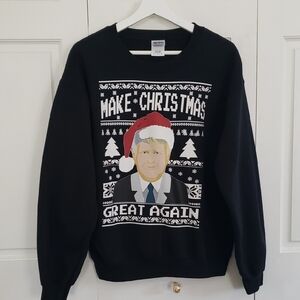 Trump Ugly Christmas Sweatshirt